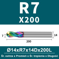 Frez kulowy, kula 2-ostrzowy VHM powłoka DLC_ (35).jpg