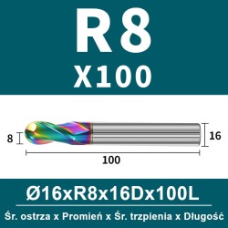 Frez kulowy, kula 2-ostrzowy VHM powłoka DLC_ (22).jpg