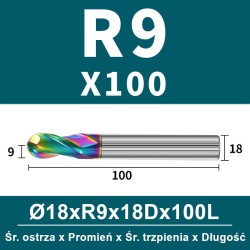 Frez kulowy, kula 2-ostrzowy VHM powłoka DLC_ (28).jpg