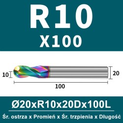 Frez kulowy, kula 2-ostrzowy VHM powłoka DLC_ (23).jpg