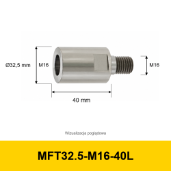 MFT32.5-M16-40L — wizualizacja poglądowa