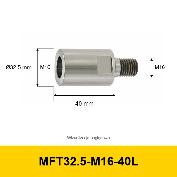 MFT32.5-M16-40L — wizualizacja poglądowa