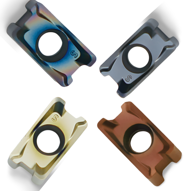 Płytki wieloostrzowe LNPU110408/LNMX do głowicy LN11 | odporne na zużycie (10 szt.)