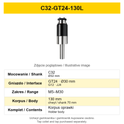 C32-GT24-130L – variant technical card