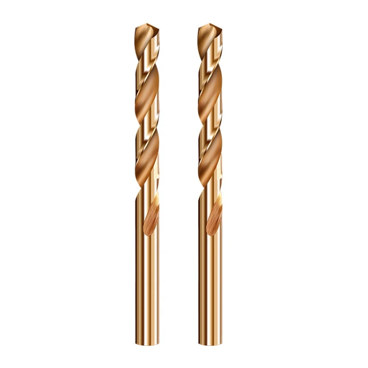 HSS-Co5 M35 — two drills