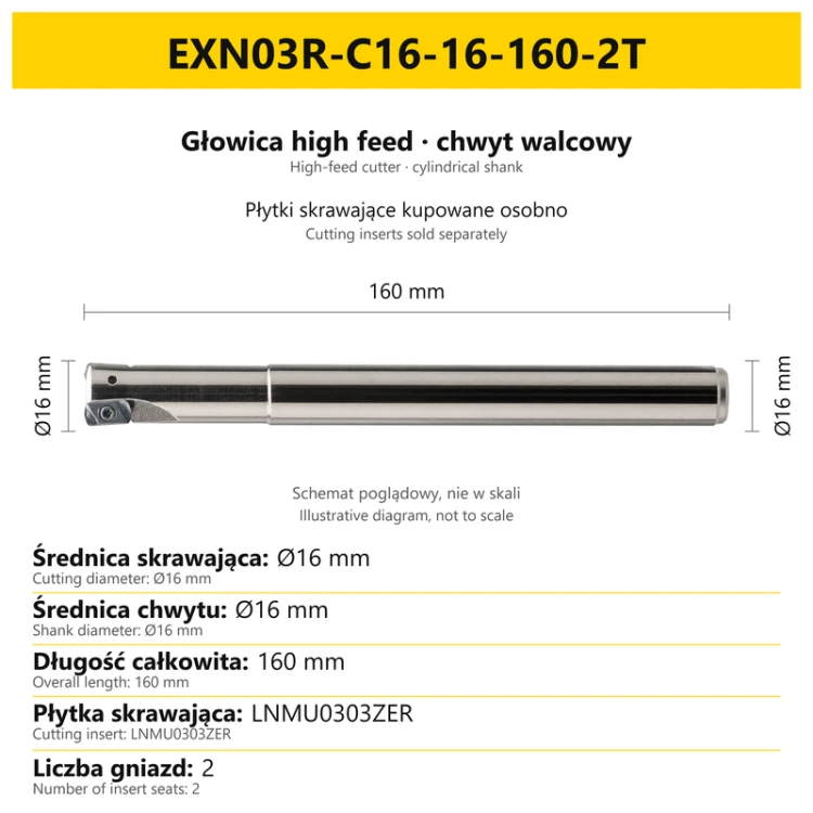 EXN03R-C16-16-160-2T