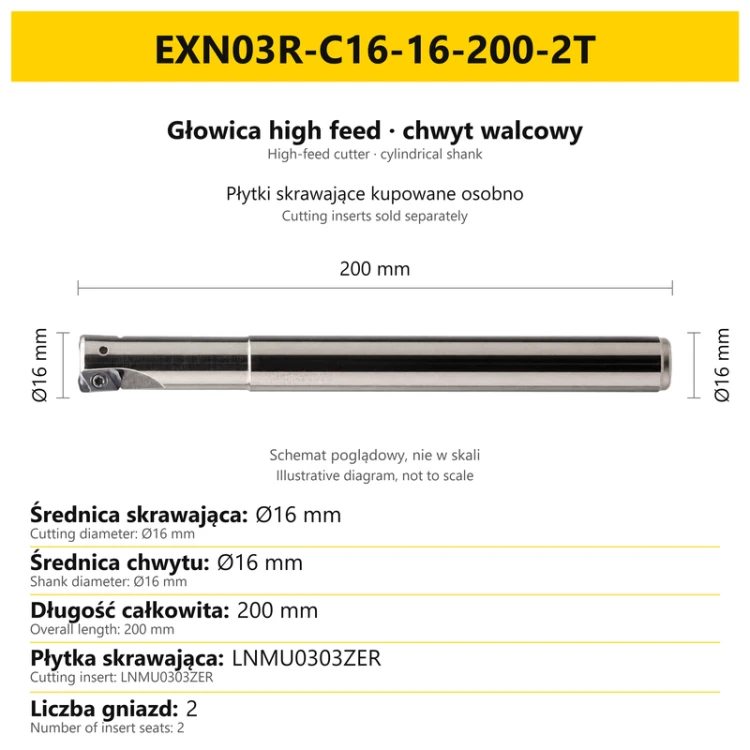 EXN03R-C16-16-200-2T