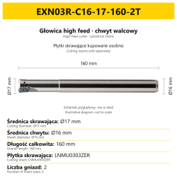 EXN03R-C16-17-160-2T