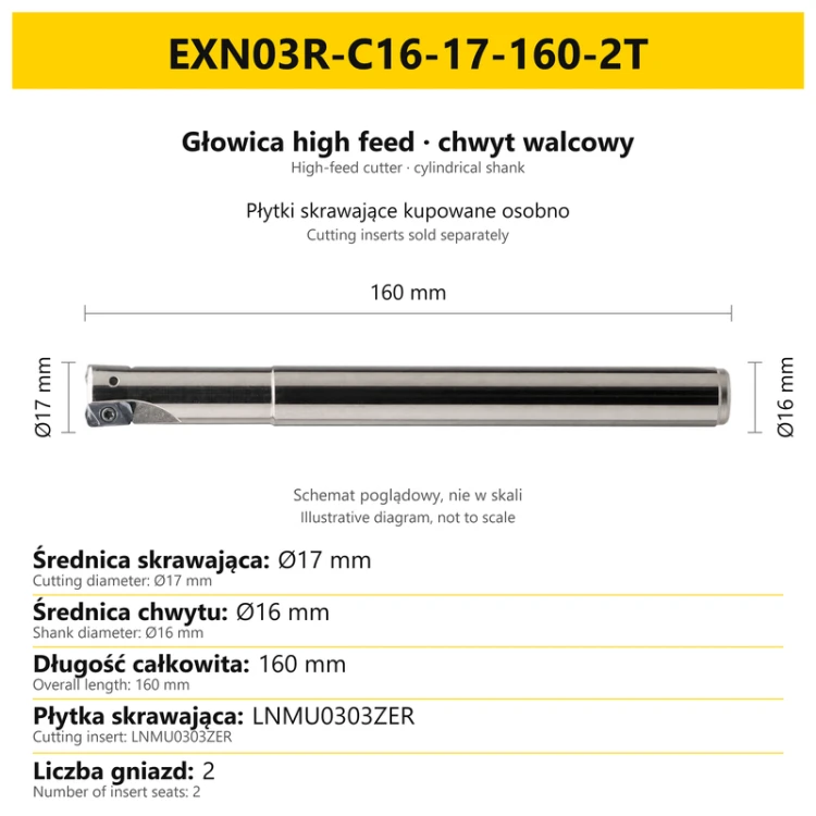 EXN03R-C16-17-160-2T