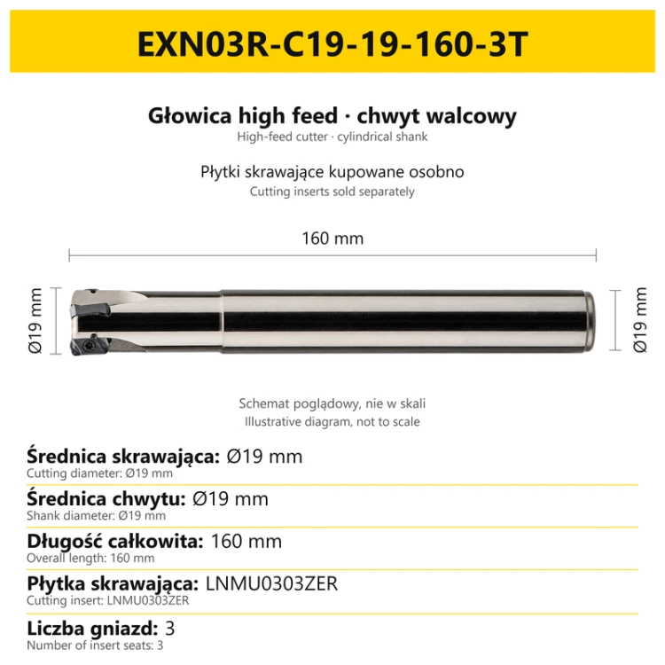 EXN03R-C19-19-160-3T