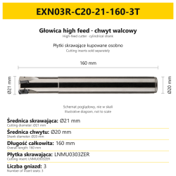 EXN03R-C20-21-160-3T