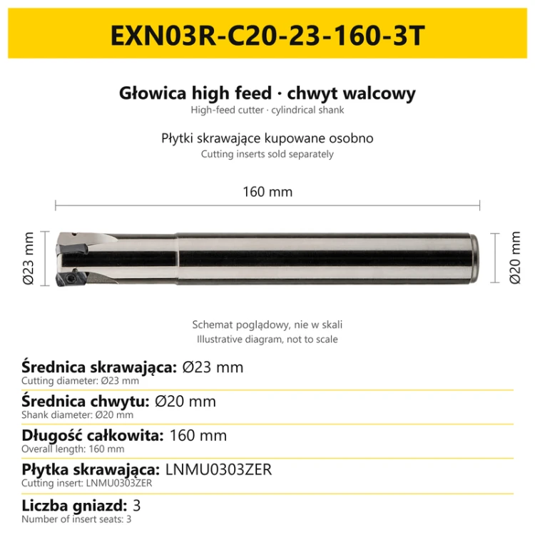 EXN03R-C20-23-160-3T