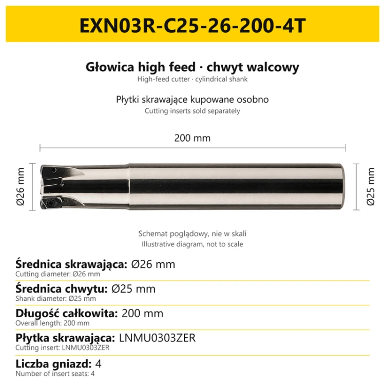 EXN03R-C25-26-200-4T