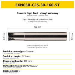 EXN03R-C25-30-160-5T