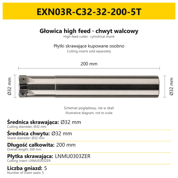 EXN03R-C32-32-200-5T