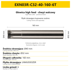 EXN03R-C32-40-160-6T