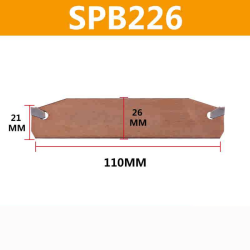 SPB226 — wymiary listwy