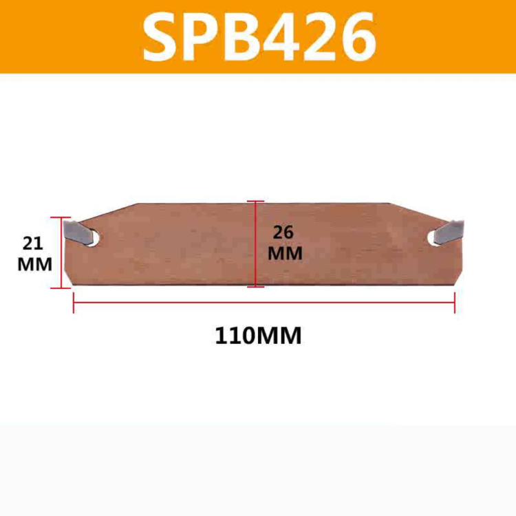 SPB426 — wymiary listwy