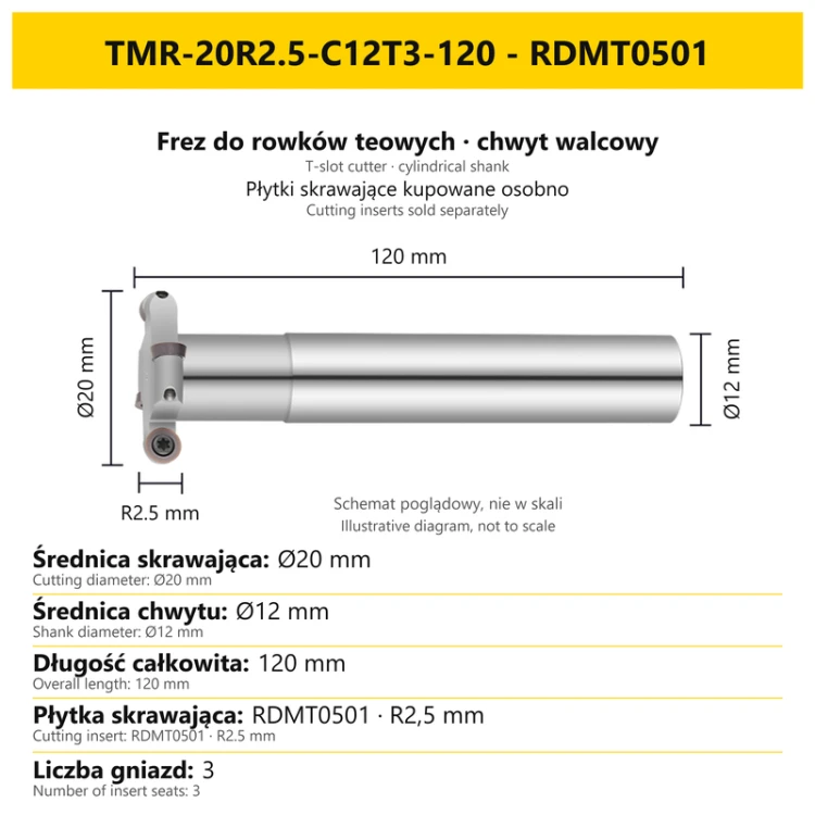 TMR-20R2.5-C12T3-120 - RDMT0501