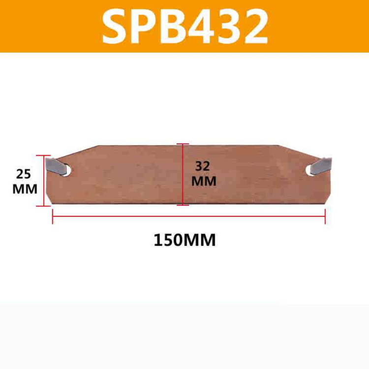 SPB432 — wymiary listwy