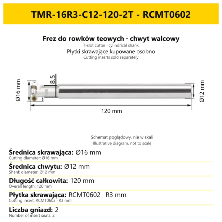 TMR-16R3-C12-120-2T - RCMT0602