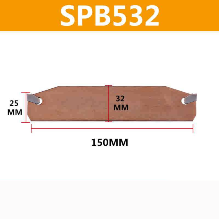 SPB532 — wymiary listwy