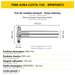 TMR-63R4-C25T6-150 - RPMT08T2