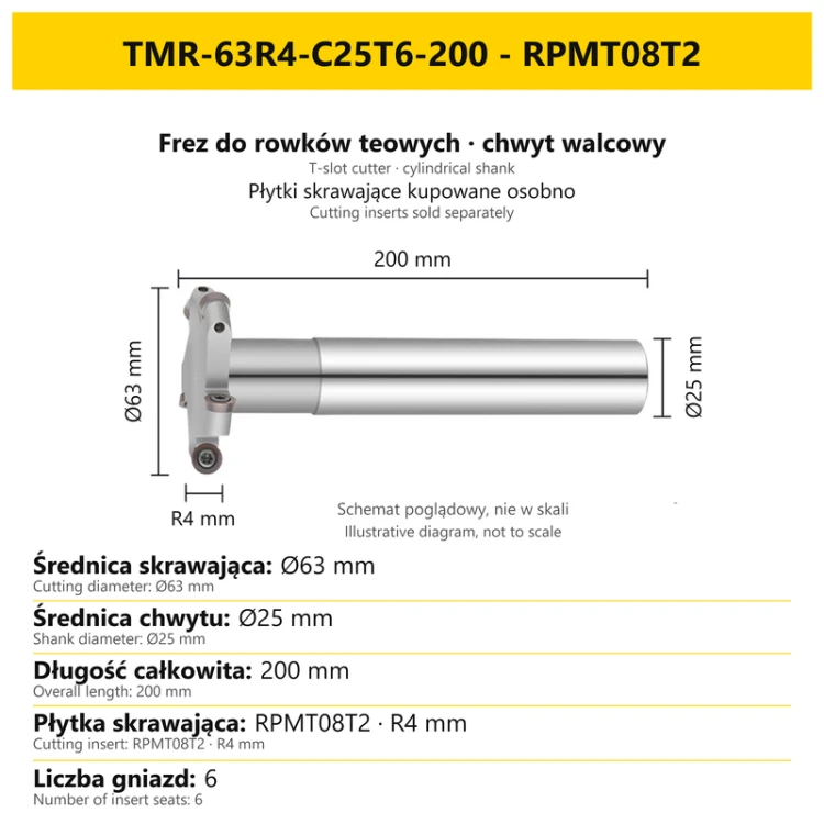 TMR-63R4-C25T6-200 - RPMT08T2