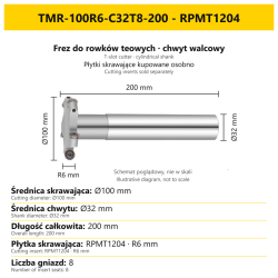 TMR-100R6-C32T8-200 - RPMT1204