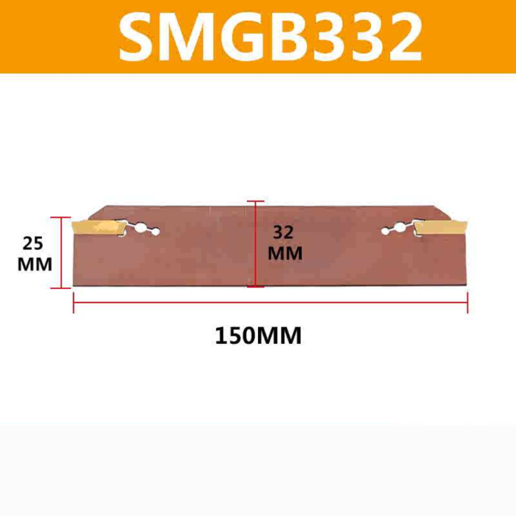 SMGB332 — wymiary listwy