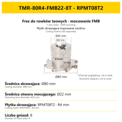TMR-80R4-FMB22-8T - RPMT08T2
