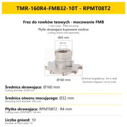 TMR-160R4-FMB32-10T - RPMT08T2
