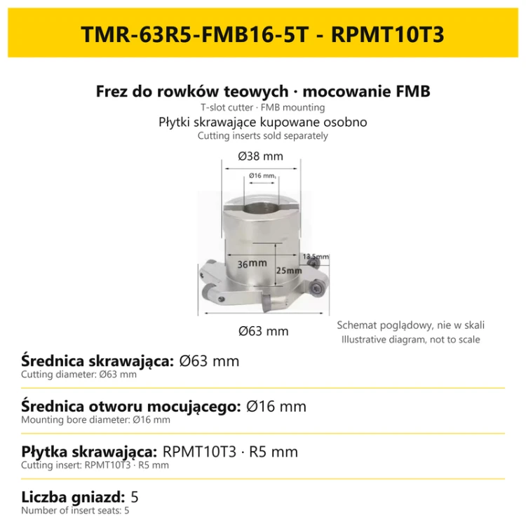 TMR-63R5-FMB16-5T - RPMT10T3