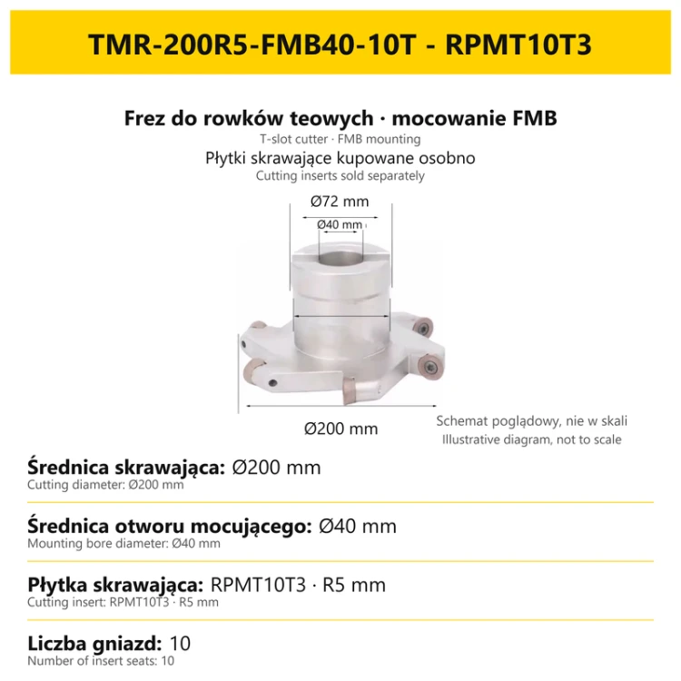 TMR-200R5-FMB40-10T - RPMT10T3