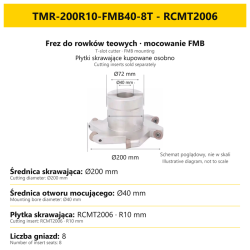 TMR-200R10-FMB40-8T - RCMT2006