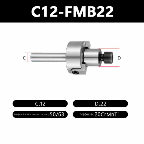Przejdź do produktu FMB  adapter, uchwyt narzędziowy: FMB22, FMB27, FMB32 C12 - C32