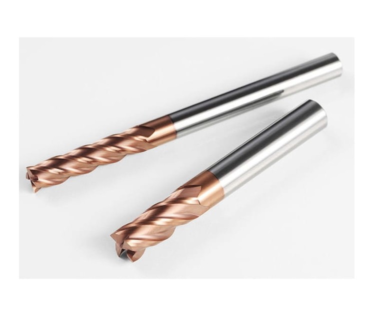 Frez TiSiN 4 ostrza Z-4 do stali, stali nierdzewnej do 55HRC VERSAMILL