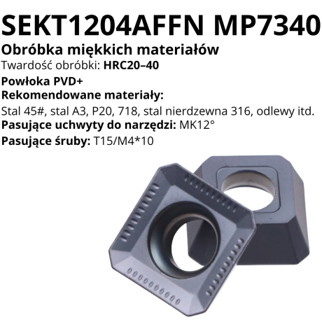 Przejdź do produktu Płytki SEKT SEHT (10szt.)