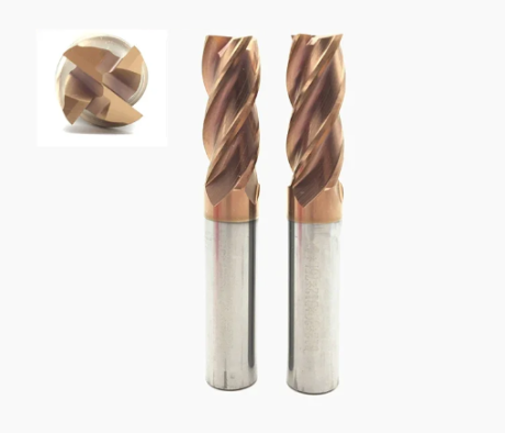 Przejdź do produktu Frez TiSiN 4 ostrza  Z-4 do stali, stali nierdzewnej do 55HRC  VERSAMILL