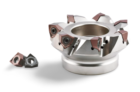 Przejdź do produktu Głowica frezarska MFWN na płytki WNMU0806, chwyt nasadzany, 90 stopni, bez/z chłodzeniem