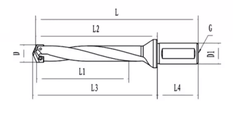 Przejdź do produktu Wiertło modułowe - grotowe z wymienna  płytką centralną | z chłodzeniem wewnętrznym I Uchwyt WELDON
