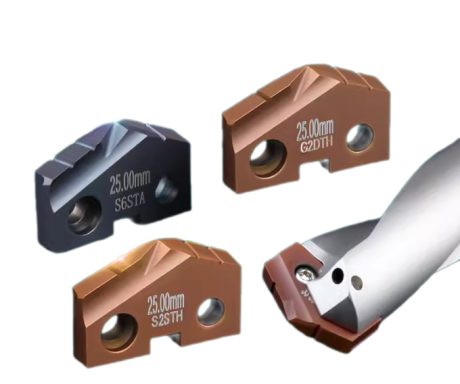 Przejdź do produktu Płytka skrawająca do wiertła modułowego - grotowego. Skok rozmiaru średnicy 0,5mm (1szt.)