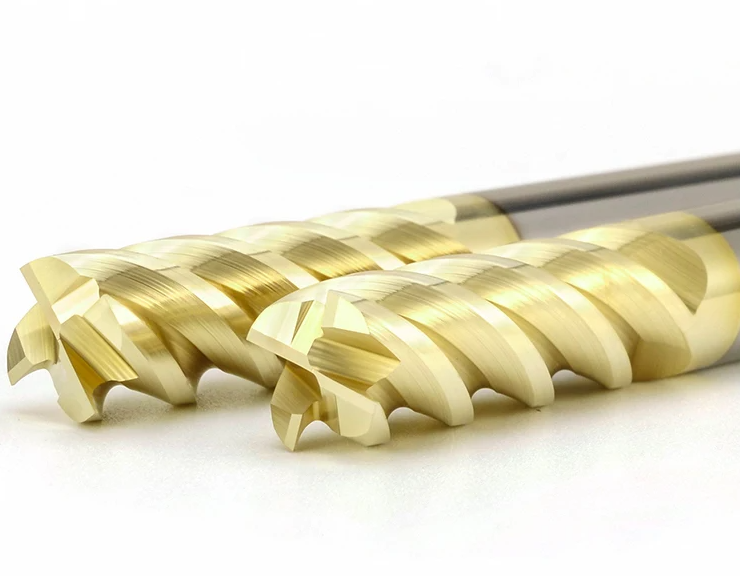 Frez Trzpieniowy 4-Ostrzowy VHM w Powłoce ZRN, VELOCITY