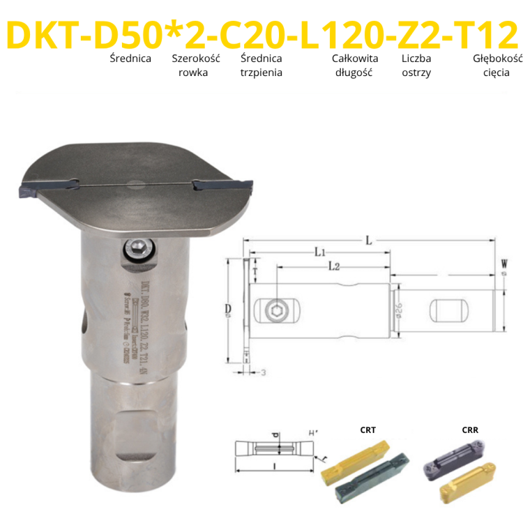 Frez Piłkowy Tarczowy Składany Do Przecinania Na Płytki wymienne VHM | SlotLine ModularCut