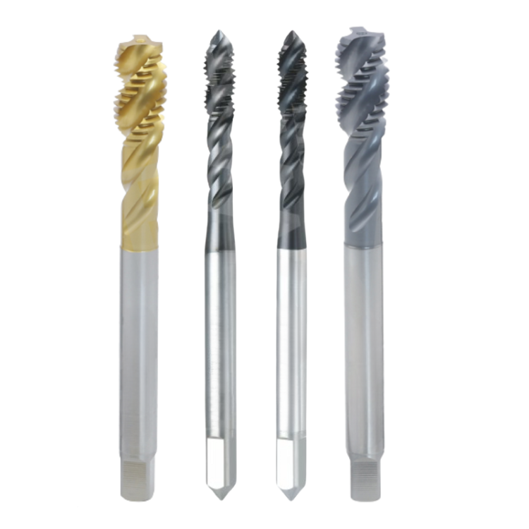 Gwintownik skrętny HSSE DIN 371 /376/374 R45° TiN/TiCN/AlTiN