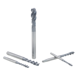 Gwintownik skrętny HSSE DIN 371 /376/374 R45° TiN/TiCN/AlTiN2