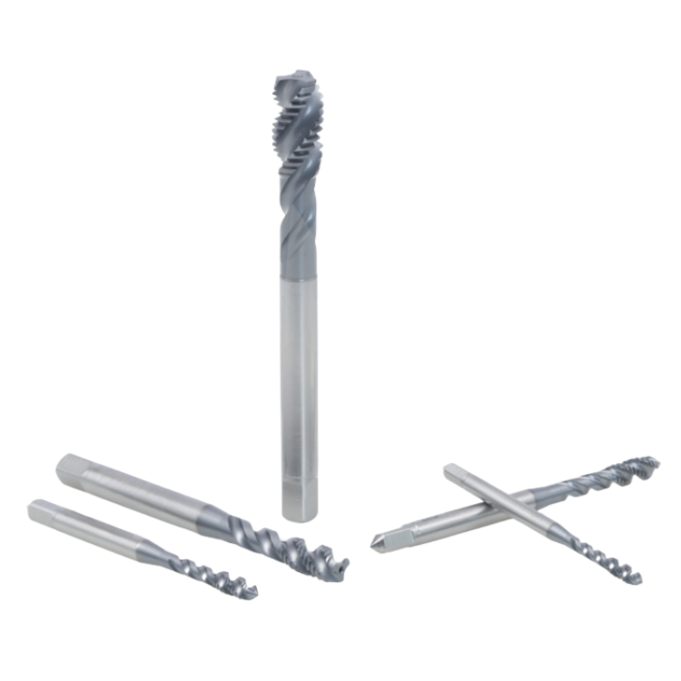 Gwintownik skrętny HSSE DIN 371 /376/374 R45° TiN/TiCN/AlTiN2