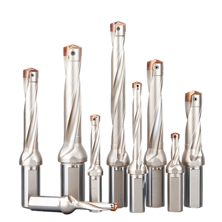 Wiertło modułowe z wymiennym grotem – chłodzenie wewnętrzne, do głębokich otworów | GrotXD