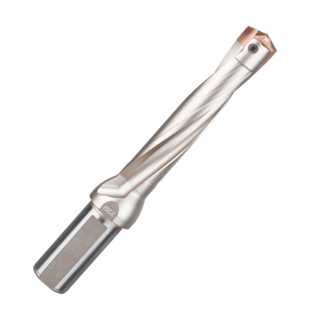 Przejdź do produktu Wiertło modułowe JCD z wymiennym grotem – chłodzenie wewnętrzne, do głębokich otworów | GrotXD