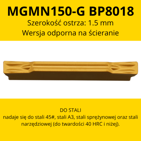 Przejdź do produktu Płytka MGMN 150/200/300/400/500/600/800 do rowkowania/przecinania (10szt.)
